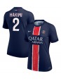 Paris Saint-Germain Achraf Hakimi #2 Heimtrikot für Frauen 2024-25 Kurzarm